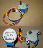 Привод / двигатель заслонки сплит-системы 12BYJ48-BJ 12V BEKO Мотор кондиционера (Беко 9186328008)(4