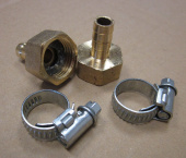 Штуцер Набор латунных фитингов 1/2-10mm (2 шт. г/г) (02060142)