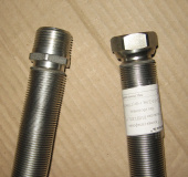 Газовая сильфоная подводка EMIFLEX, 1", без оболочки, L=1,0-2,0м, г-ш 15096У