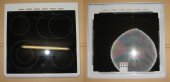 "Стеклокерамическая панель ""столешница"" 60,х59,5см (белая) (CERAN GLASS-FRAME GROUP*-WHITE) (BEKO 