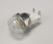 Лампа для духовки в сборе с патроном и плафоном жаростойкая 230V T300 E-14 15W L = 68 (EP306)