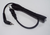 Кабель питания поворотный (шнур) 1,6 м (посадочный D=9,3мм, контакт D=7,5/2,5 45гр) для плоек, утюжк