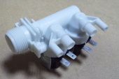 Электромагнитный клапан для стиральной машины 2Wx180 INDESIT / ARISTON (066518 / 194402 / 62AB018 / 908092000950)