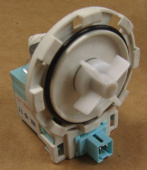 Насос для стиральной машины BEKO 30W без улитки клеммы под фишку спереди (10MA53)