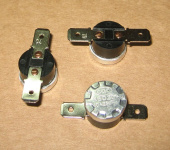 Термостат KSD301 t -  70*С, тип "W/O BHL", NA - контакты Нормально РАЗОМКНУТЫ !!!, W/O BHL без фланц