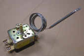 Терморегулятор капиллярный от 50 до 300*C, WY-R12 SD 25A / 250V (к промышленным плитам, 25А, длина капилярки 1,3м) (EP-198 / EP198)