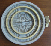 Электроконфорка стеклокерамика D=300mm, 2700/1950/1050W, с расширенной зоной (Merloni 098618 вз. 265