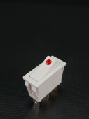 Переключатель клавишный (рокерный) XCK-012 ON-OFF 16A/250V с индикацией