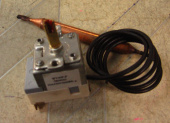 Терморегулятор капиллярный от 10 до 40*C, WY40F-P (для тепловых пушек)(0809003)