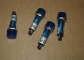 Индикатор (Лампочка неоновая в корпусе) N-804-B 220V (синий) D=10мм