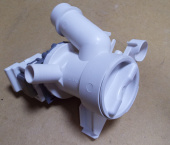 Насос для стиральной машины CANDY 30W с улиткой в сборе клеммы раздельно сзади (215478 / 41019104 / 