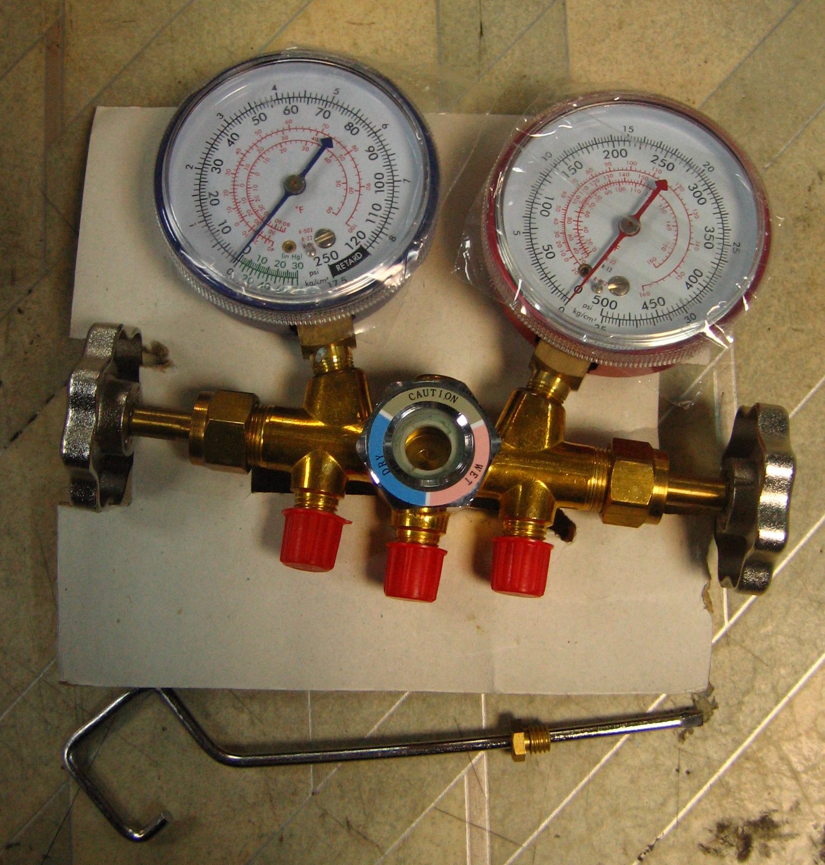 Манометрический коллектор CT-536G R12 / R22 / R502 (00101885)