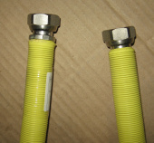 Газовая сильфоная подводка EMIFLEX, 3/4" в обол., L=1,0-2,0м, г-г 26080У
