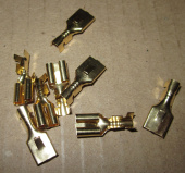 Клемма ножевая неизолированная, Фастон (мама) DJ621-E6.3A-C