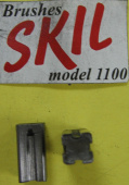 Щетка угольная 6х 6х12 SKILL (model 1100 / 7600) ("голая", паз с 4-х сторон ) (217-076 / пр 00701169 / 464)