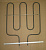 ТЭН 1,0 кВт. Merloni, нагреватель духовки нижний Hating Element - Oven Bottom (MERLONI 117373 с 0784