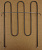 ТЭН 1,2 кВт. Merloni (OVEN BOTTON HEATING ELEMENT 1200W 220V) (105323)
